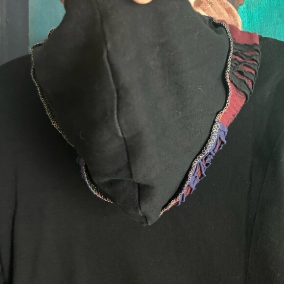 Ark Imports Bohemian Patchwork Bomber Jacket Small - Picture 13 of 16